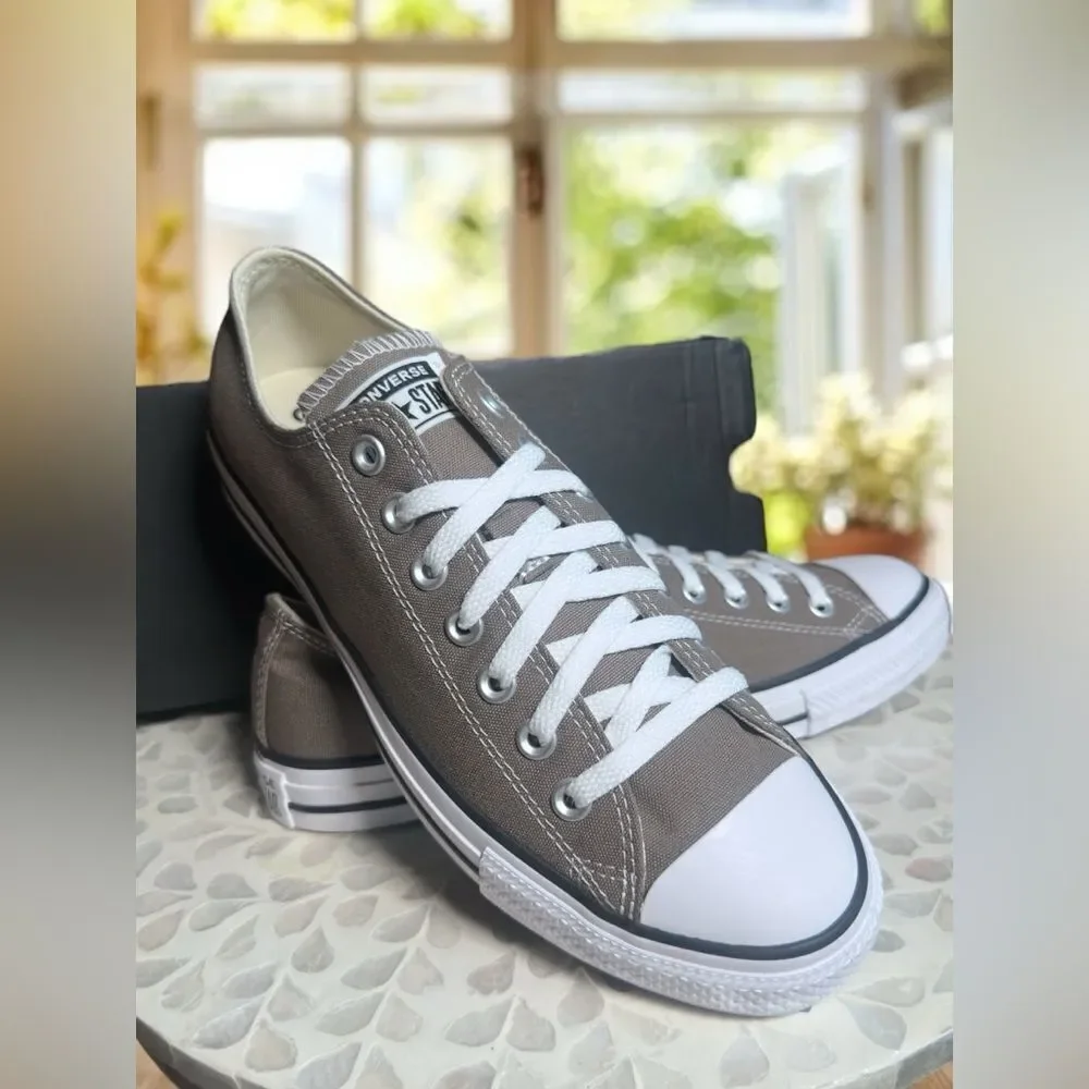 Converse Chuck Taylor CTAS OX CLASSIC TAUPE Casual Shoe Low Top A08631F Unisex - Picture 4 of 15